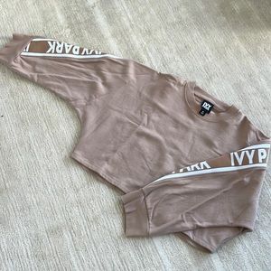 Ivy Park crop sweatshirt worn once